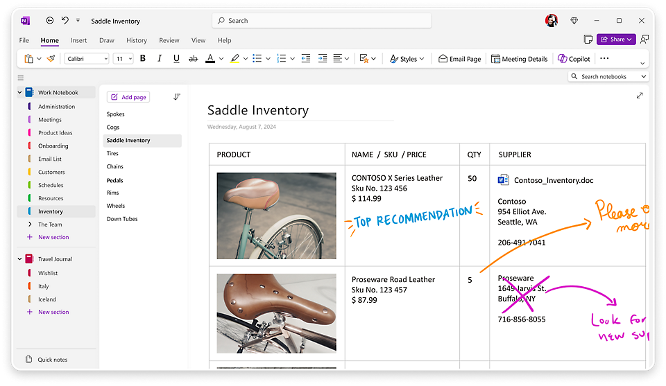onenote productivity tools for home offices